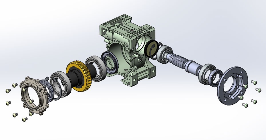 耐高低温蜗轮蜗杆减速机